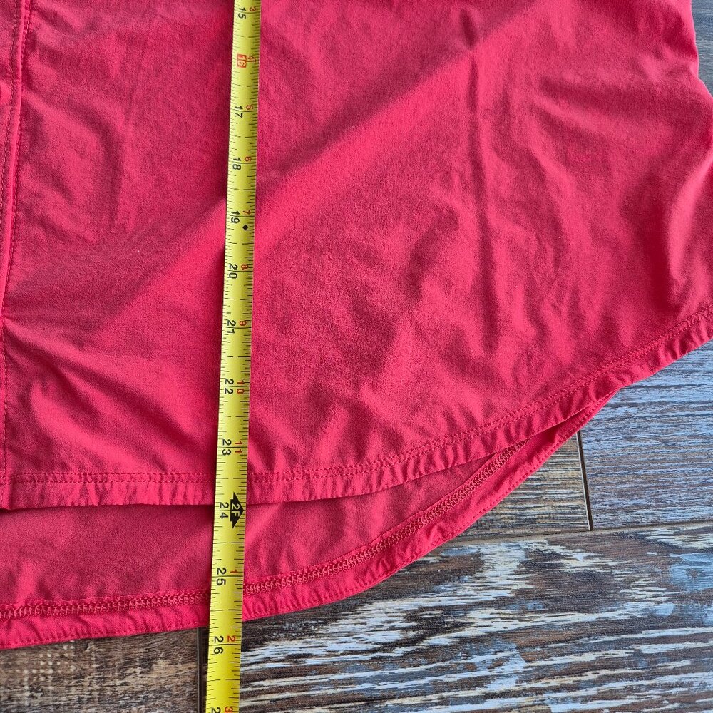 Outdoor Research Astroman UPF 30 Sun Shirt Short Sleeve Pocket Red - Picture 15 of 15